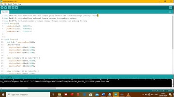 Lampu Otomatis Dengan Sensor LDR Berbasis Arduino UNO