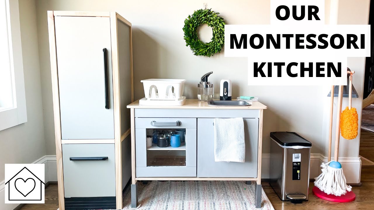 How to arrange a Montessori kitchen for kids - WoodandHearts