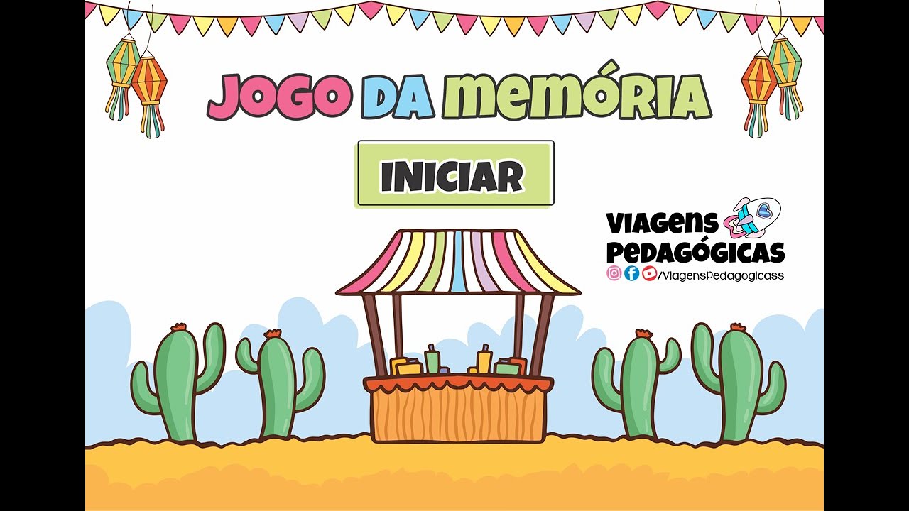 Memória Festa Junina  atividades e jogos educativos