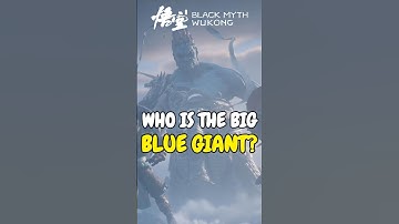 WHO is the Blue GIANT in the BEGINNING Fight of Black Myth: Wukong? 🙉👹#blackmythwukong