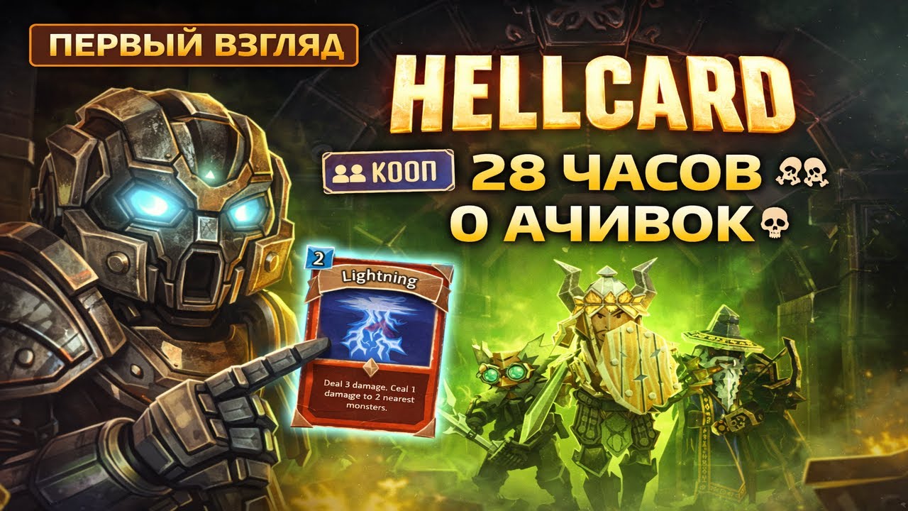 HELLCARD — недооценённый roguelike? Первый взгляд