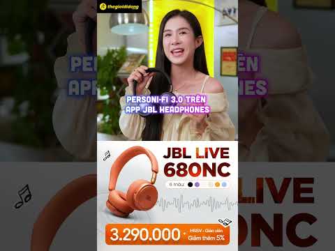 Trải nghiệm sống động với tai nghe JBL Live 680NC: chất âm JBL Signature Sound!