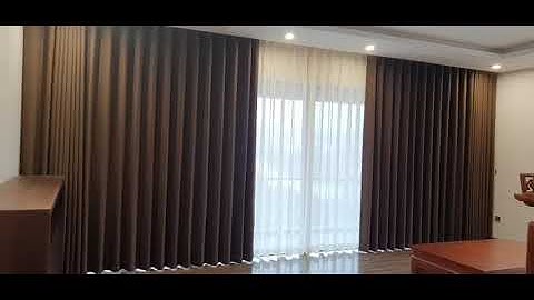 Rèm vải Nhật tự động điều khiển từ xa