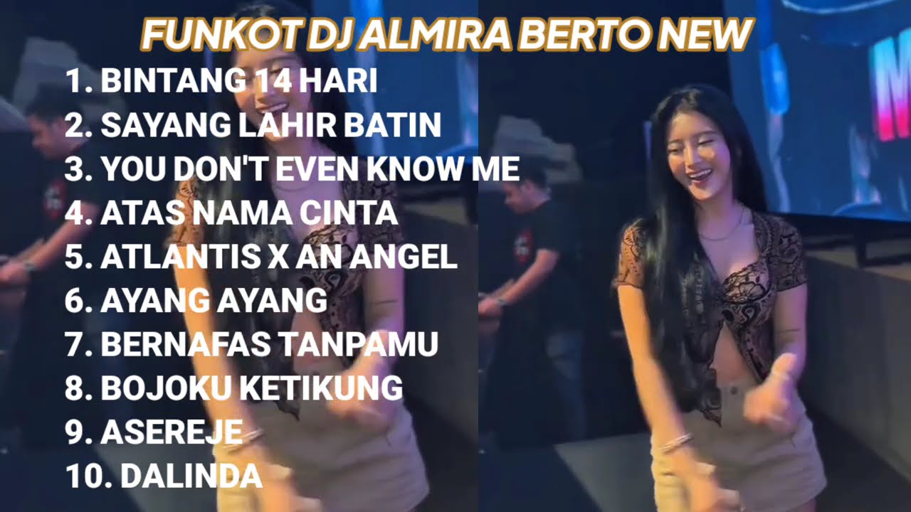 FUNKOT DJ ALMIRA BERTO NEW || FUNKOT VIRAL FULL BASS || FUNKOT BINTANG 14 HARI