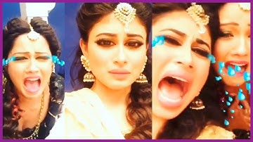 Mouni Roy FUNNY Video From Set Of Naagin 3 | Off Screen Masti | Adaa, Arjun Bijlani || Throwback
