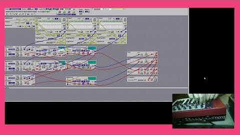Nord Modular G1 Key, saw square and triangle