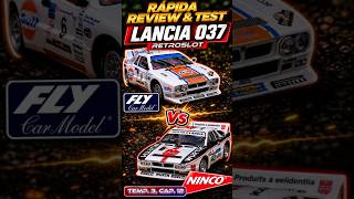 Duelo de titanes ninco/fly, enfrento al Lancia 037 #scalextric #slot rápida #review &amp; test