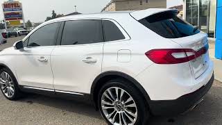 2018 LINCOLN MKX FULLY LOADED INTERIOR WITH MASSAGING SEATS. WALK THROUGH VIDEO. 