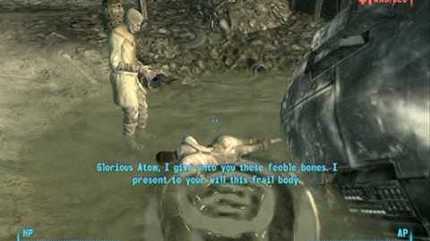 Fallout 3 - Fun with exploding corpses #1: The Gift Of Atom