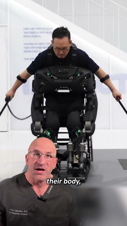 Robotic Walking Suit Revolutionizing Mobility 🦿 #shorts