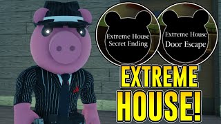 HOW TO COMPLETE EXTREME HOUSE (2 ENDINGS) & GET 2 MORPHS IN INFECTEDDEVS PIGGY RP - ROBLOX