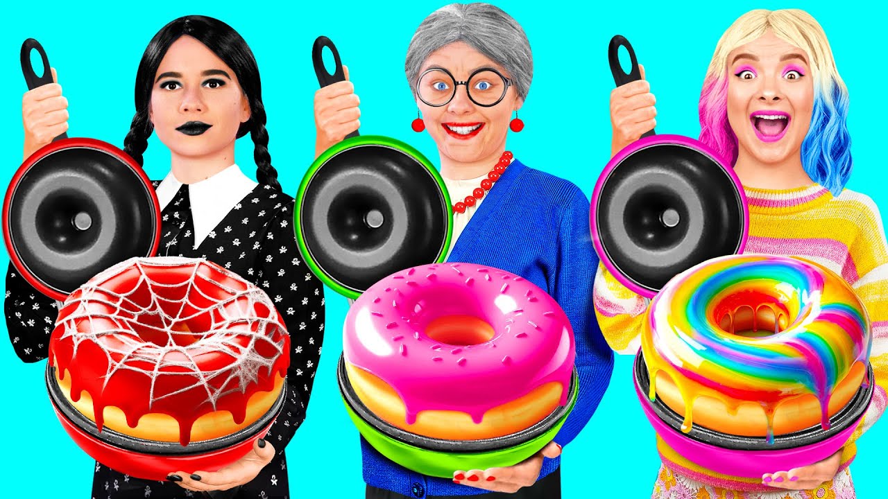 Кулинарный Челлендж: Я против Бабушки | Кухонные Лайфхаки и Хитрости от GoFun Challenge