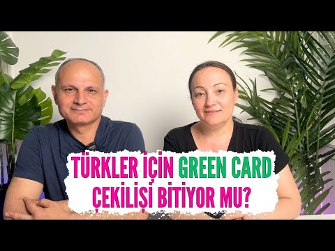 TÜRKLER BİR DAHA GREEN CARD ÇEKİLİŞİNE KATILAMAYACAK MI? ~90