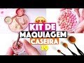 CRIANDO KIT DE MAQUIAGEM CASEIRA SEM GASTAR NADA #19 | KIM ROSACUCA