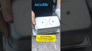 Medical Equipment Screw Welding 🔥 Scotle 5 in 1 Laser Welder #handheldlaserwelder