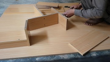 Tree book shelf assemble by woodaction