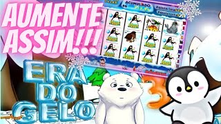 ❄️LEARN HOW TO RAISE THE BET ABOVE NORMAL AND LOOK AT WHAT THIS GAME DID... ICE AGE 3 SLOTS💰🍀 screenshot 5