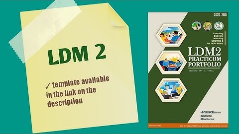 LDM2 PORTFOLIO TEMPLATE