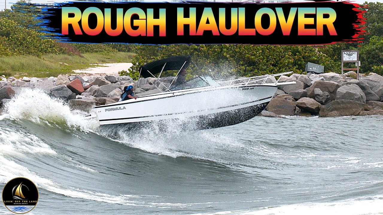 TROPICAL STORM HITTING HAULOVER INLET BOAT ZONE YouTube