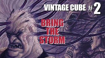 Forcing Storm again :D - Vintage Cube Draft #2 - MTGO