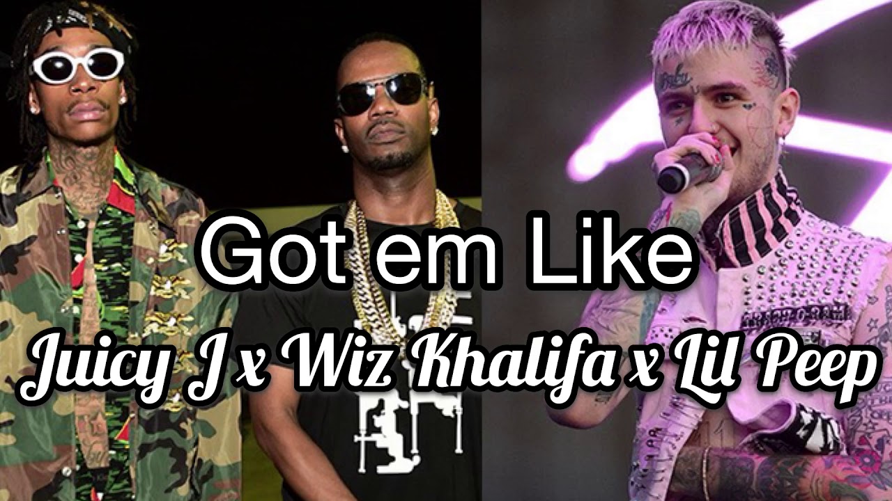 Juicy J Got Em Like ft. Wiz Khalifa & Lil Peep / Lyrics Video YouTube