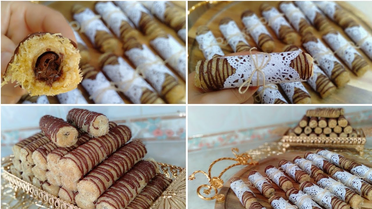 سيقار القطايف بدون طهي بتقديم راقي للاعياد والمناسبات