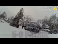 Police Officers help shovel Elderly Man's Snow After Storm as good gesture