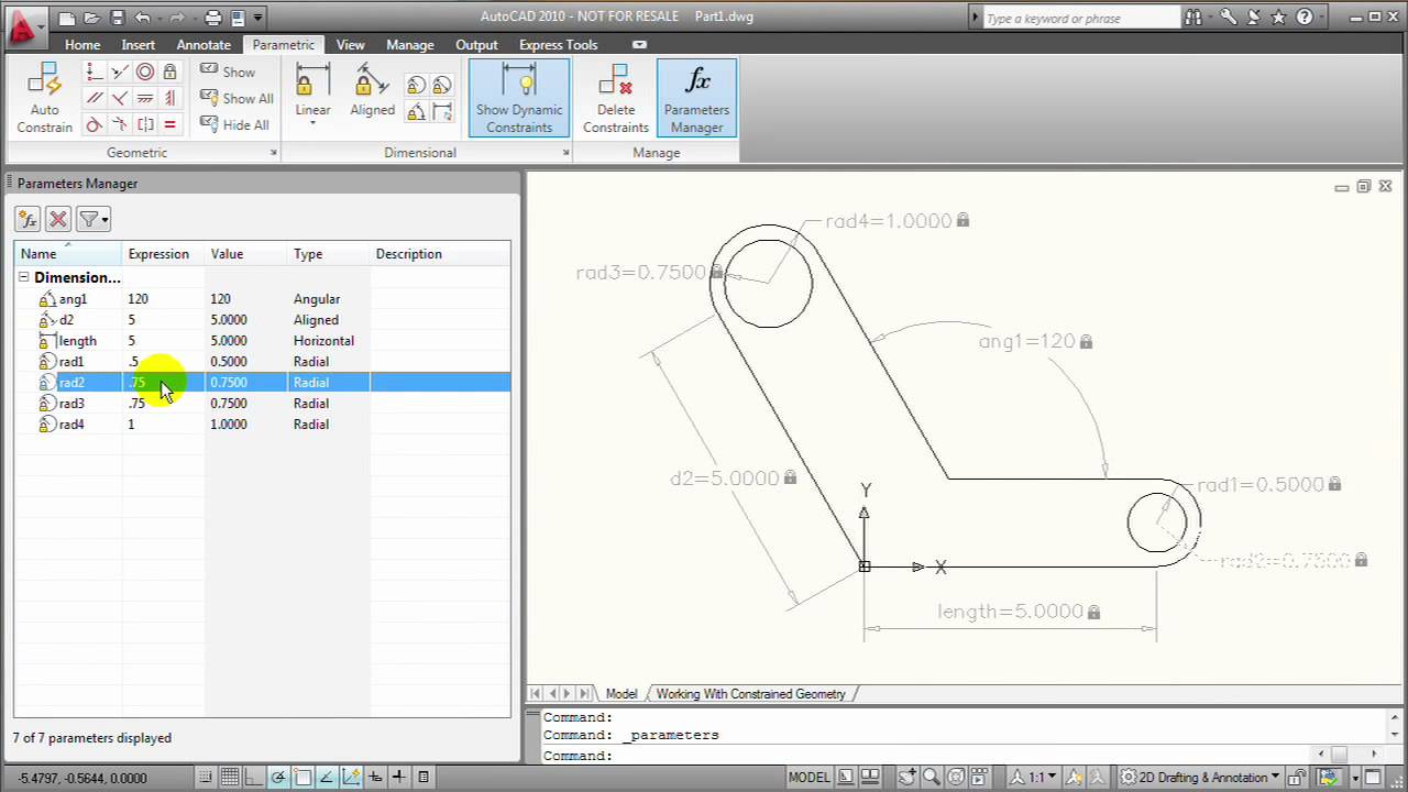 tool new album Changing a Variable for a Dimensional Constraint