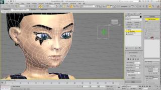 3DS Max and CAT facial bone rigging for games tutorial Part 3.1