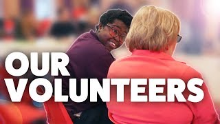 Thank you to our student volunteers