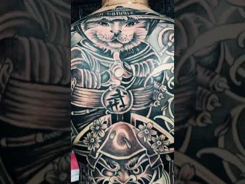 Hình xăm mèo thần tài. Tattoo nguyễn vũ linh zalo fb 0708.040.070. 981/32 hương lộ 2. Bình tân
