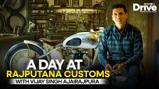 A day at Rajputana Customs with Vijay Singh Ajairajpura | WionDrive @@crotchrocket1340