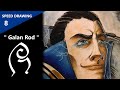 Speed drawing  warhammer 40000 illustration  galan rod