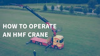 How to operate an HMF crane