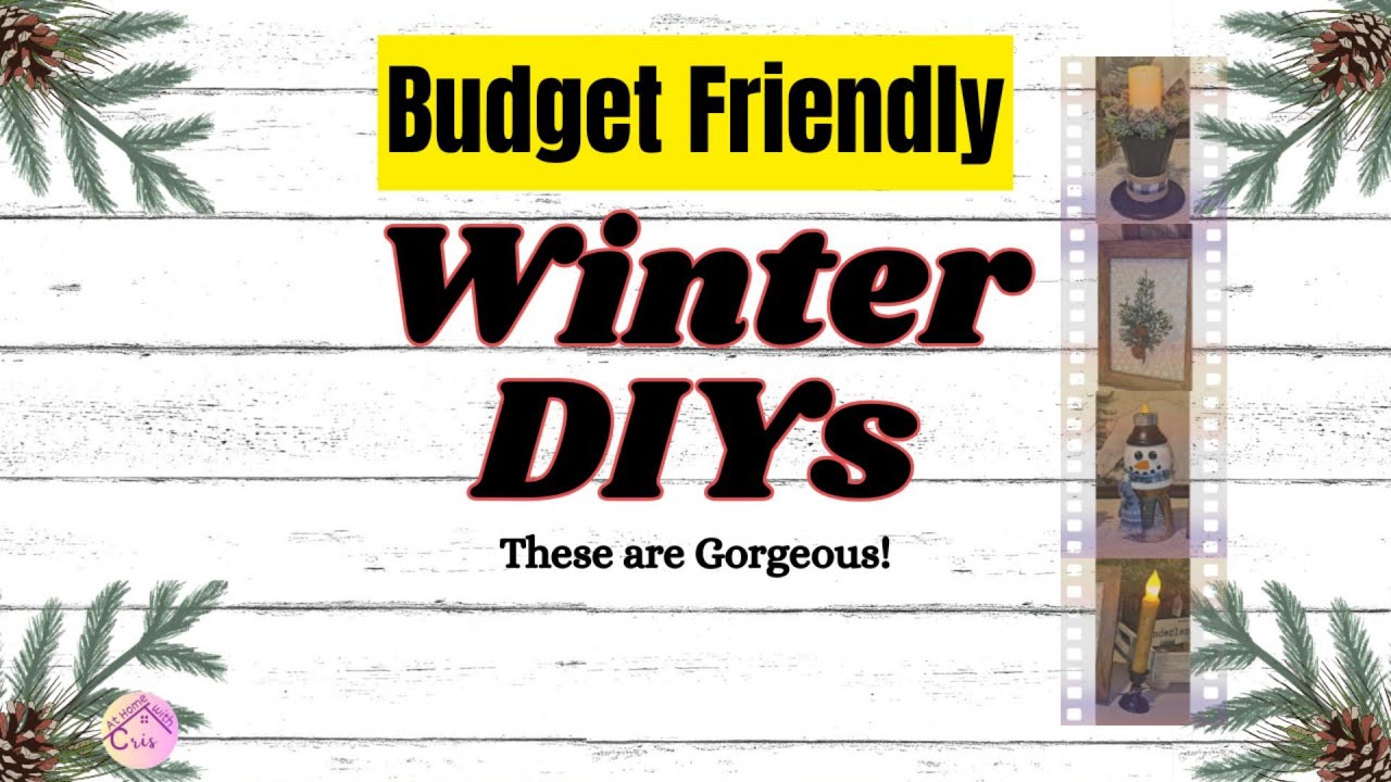 Великолепный зимний декор, доступный по цене ❄️ Простые поделки своими руками, которые может сдел...