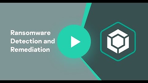 Ransomware Detection and Remediation