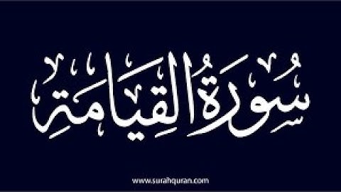 سورة القيامة كامله تلاوة هادئة تريح💚 الاعصاب💚بصوت القارئ الياس حجري _ The Resurrection