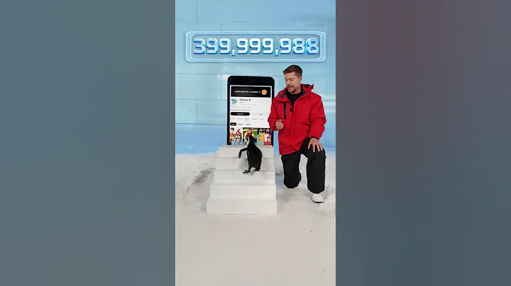 🐧Can I Teach a Penguin To Subscribe?#Shorts #Trending #Viral.