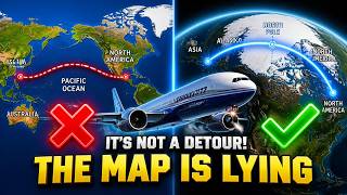 Why Airlines Avoid the Pacific Ocean (The Truth About Flight Paths)