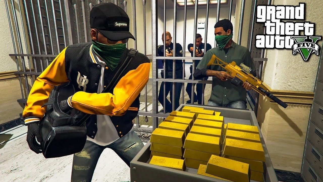 Grand Theft Auto V Robbing a casino to rob the safe 13 YouTube