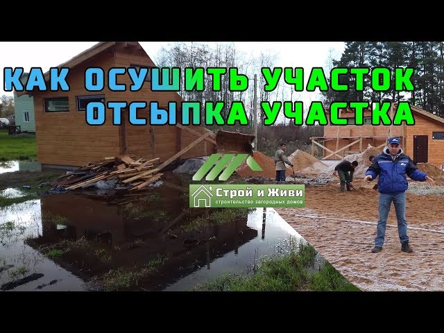 Как осушить даже самый проблемный участок?