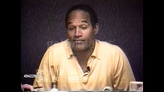 OJ Simpson Deposition - (Day 3) Jan 24th 1996 - Part 3/5