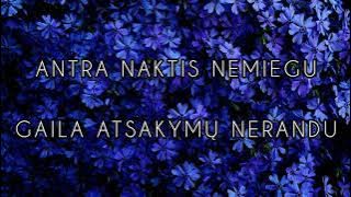 VILIUS POPENDIKIS - Ji mergina [lyrics]