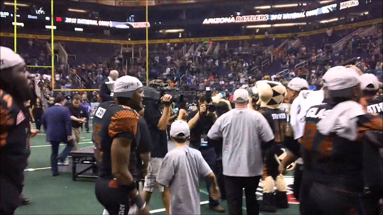 Arizona Rattlers Victory over the Utah Blaze on August 4, 2012 ...
