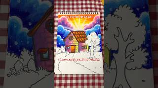 This automatic house color gradation tutorial will win the competition! #artbytatae #coloring #co...