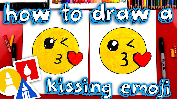 How To Draw The Kissing Emoji - DayDayNews
