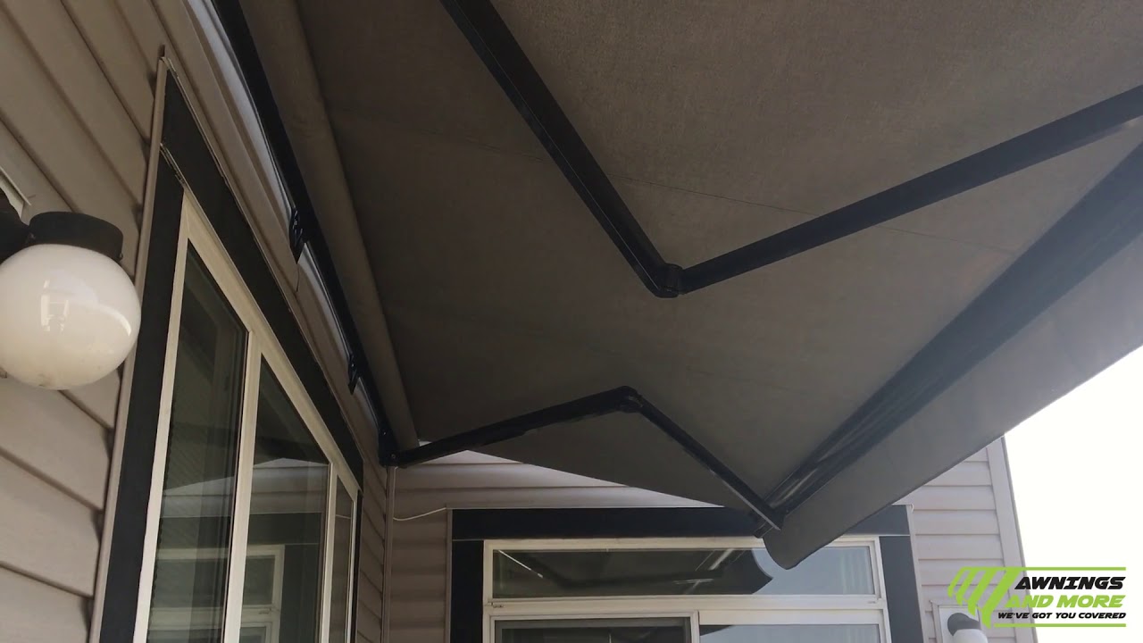 Retractable Patio Awning Awnings And More Inc. Calgary YouTube