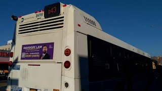 MTA: Q43 Bus On-board (2016 Novabus LFS 8419)