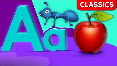 Phonics Song 2 with TWO Words in 3D | ABC Spark World | A for Airplane ✈️ Apple🍎| ABCD Alphabet Kids