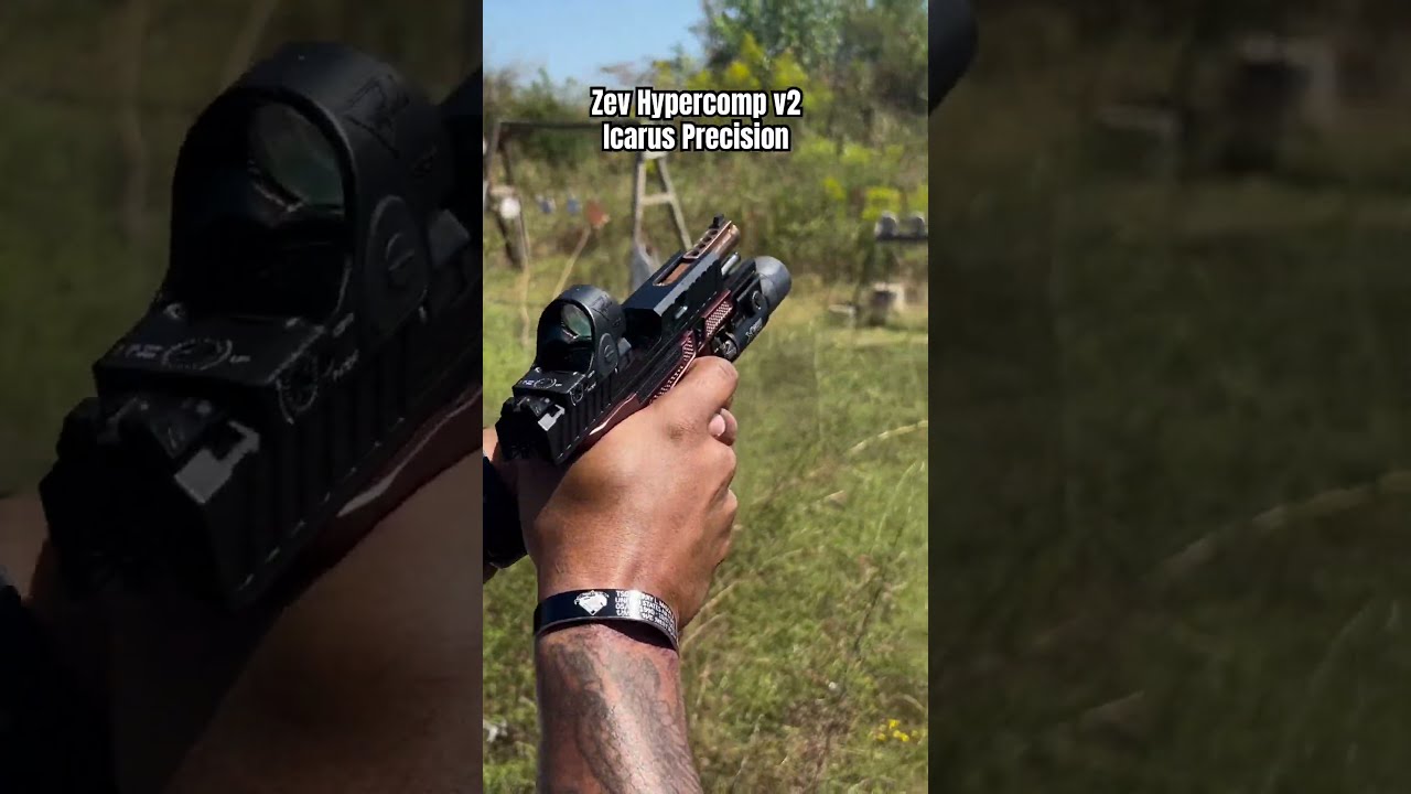 Zev Hypercomp V2 X Icarus Precision Zevhypercomp Glock Glock19 Pistol Gun